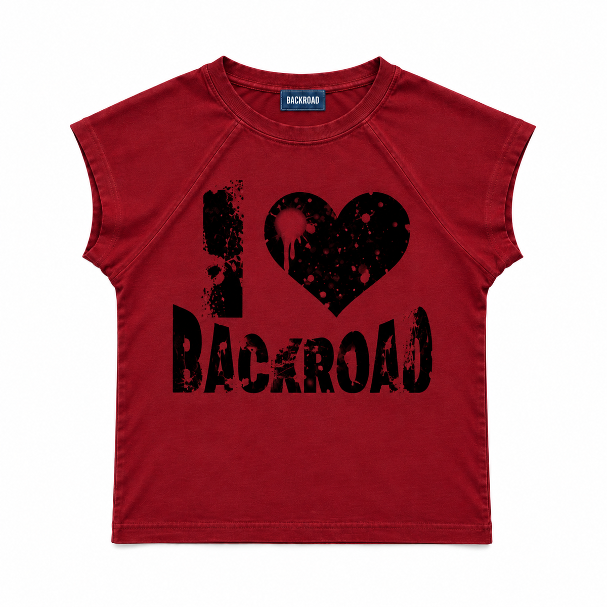 I <3 BACKROAD baby tee