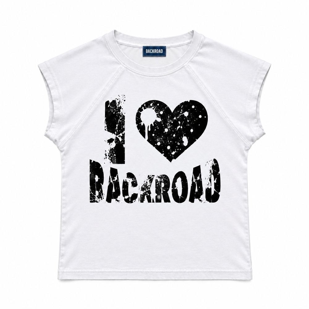 I <3 BACKROAD baby tee