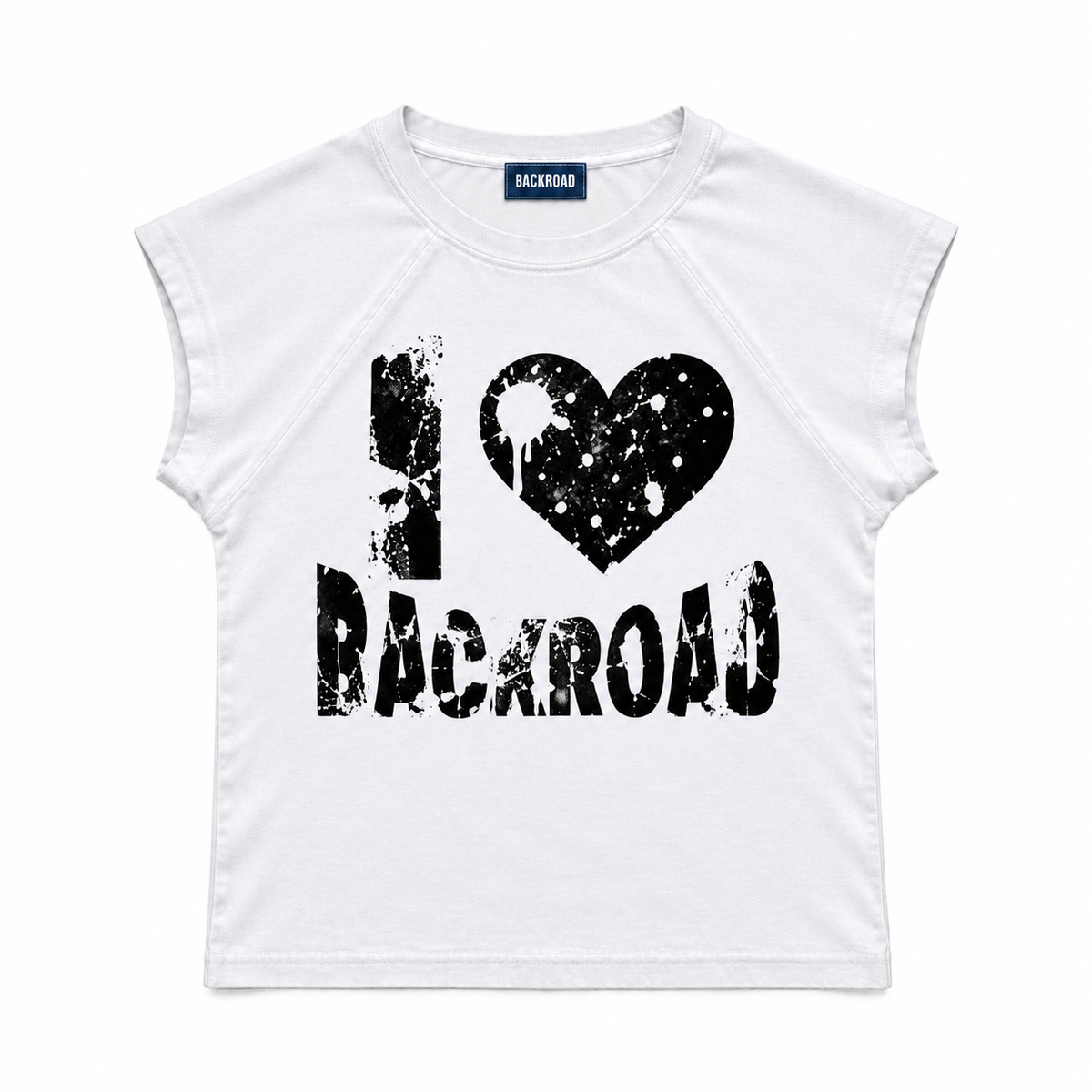 I <3 BACKROAD baby tee